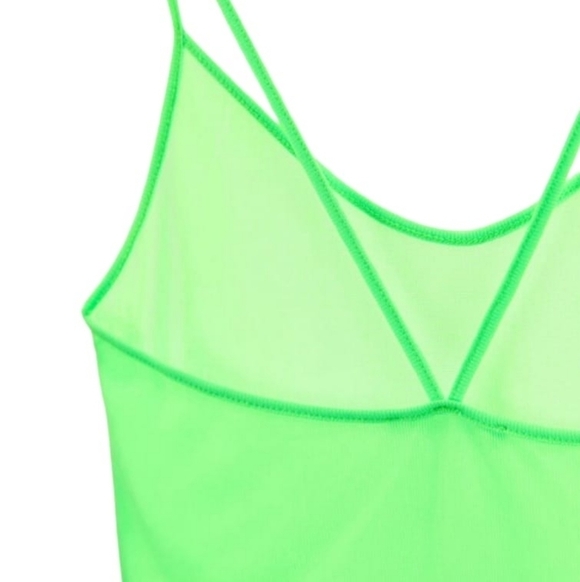 ZARA FITTED T-SHIRT NEON GREEN | 2912/932 SIZE M - Picture 4 of 4